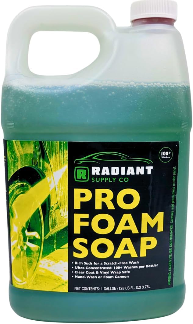 Radiant Supply Pro Foam Car Wash Soap